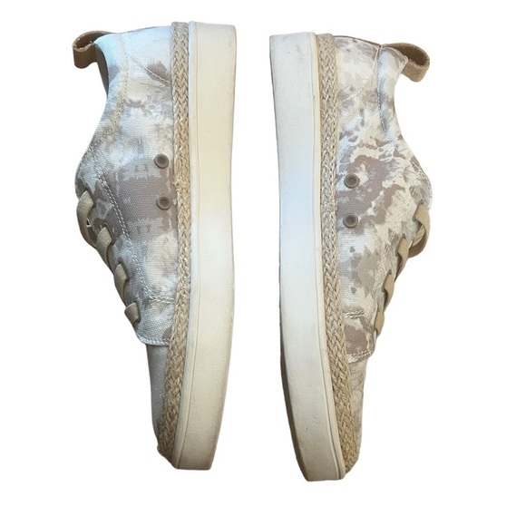 SPENCO Women's 11B Malibu 21 Blue Tie Dye Slip On Orthotic Sneakers Shoes - Picture 6 of 7